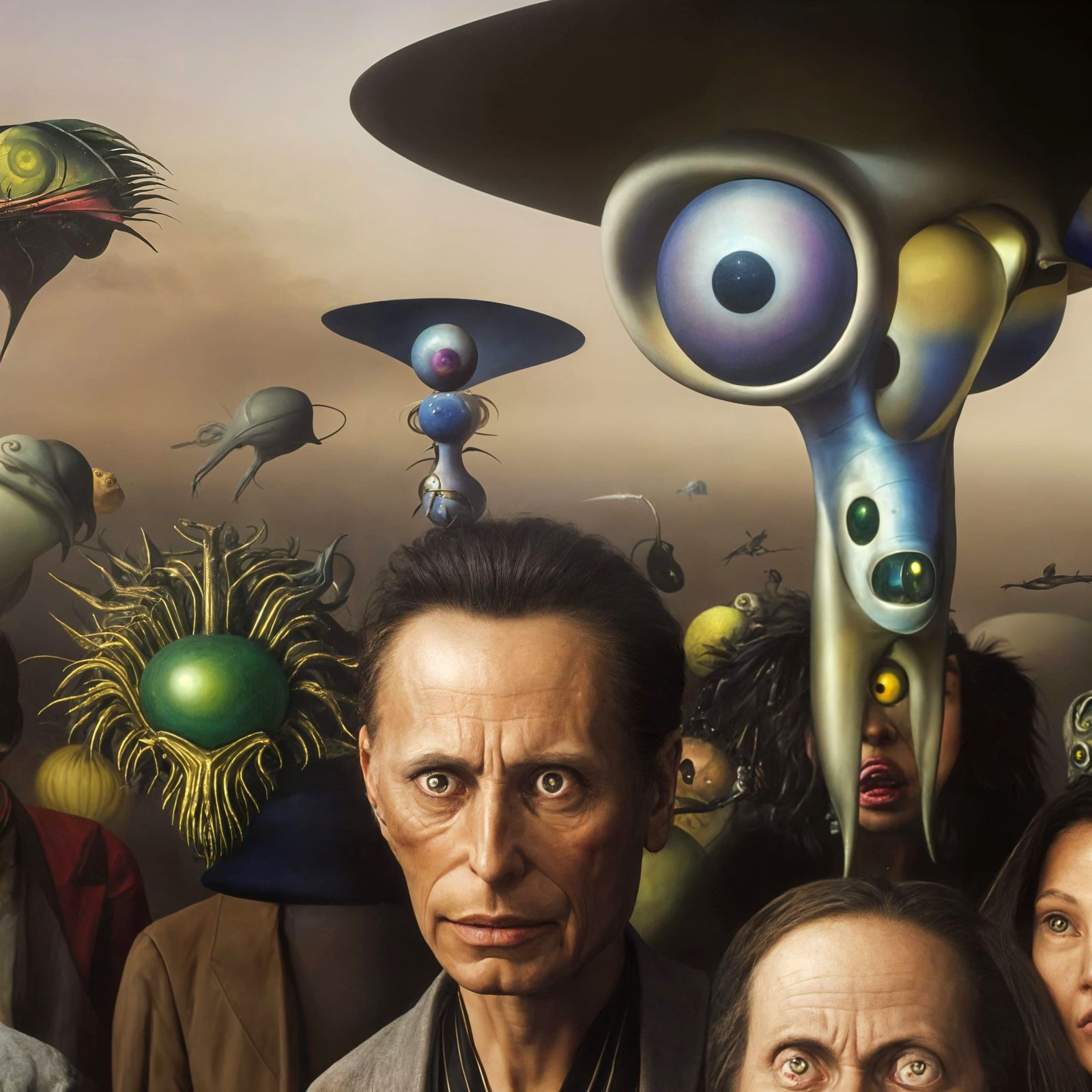 welcoming a new crop of settlers to their planet