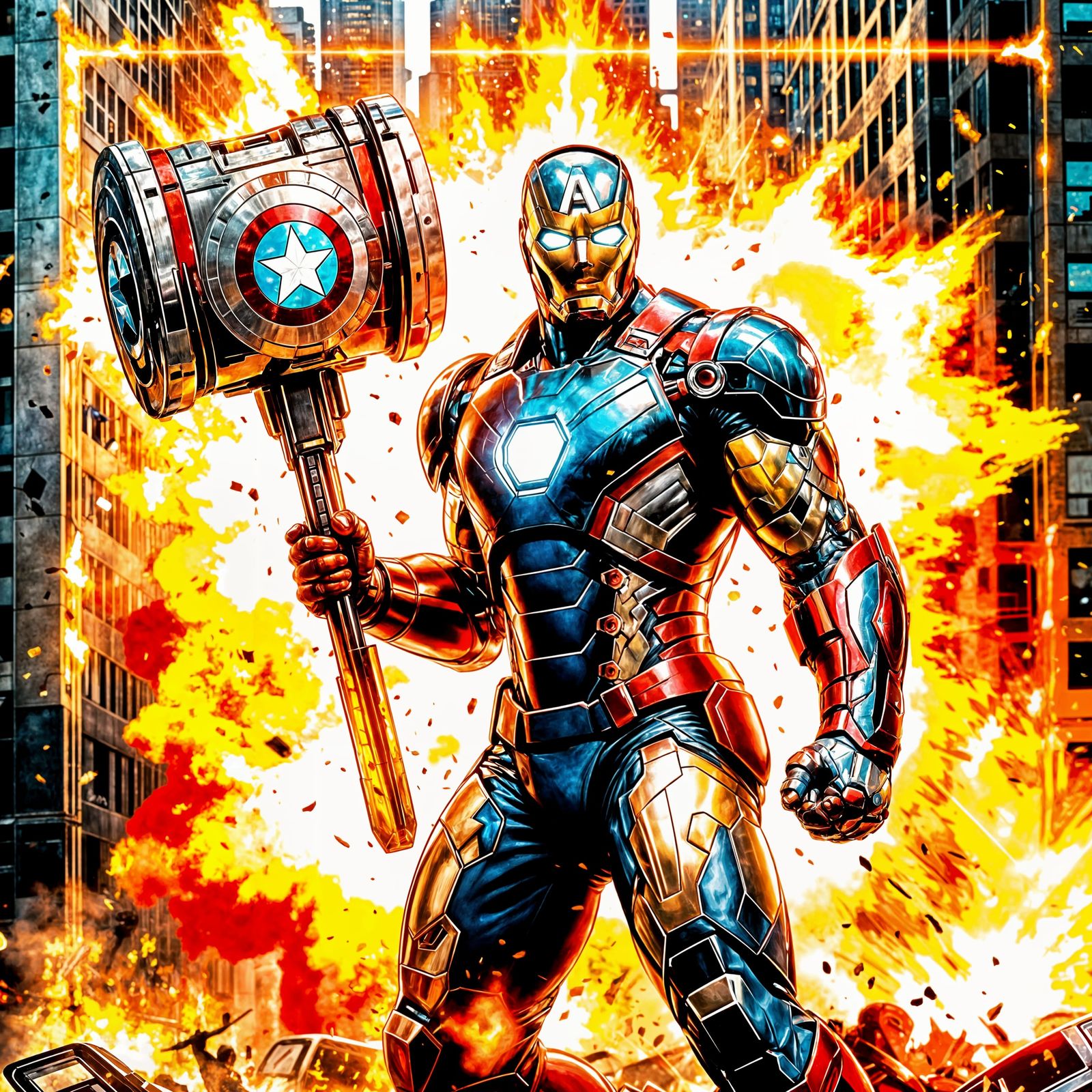 The Avengers: AI Generated Image