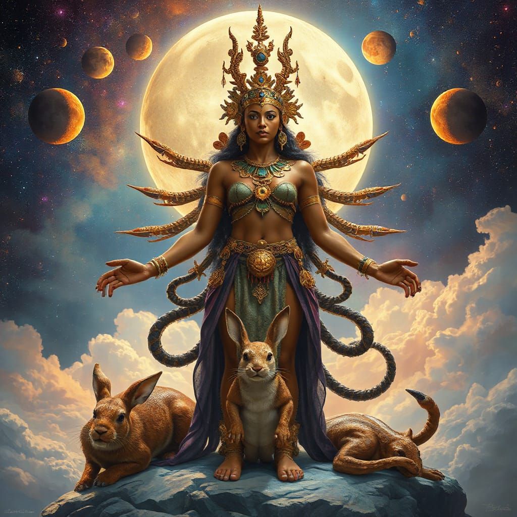 Ix Chel: Mayan Jaguar Goddess of Creation and Destruction