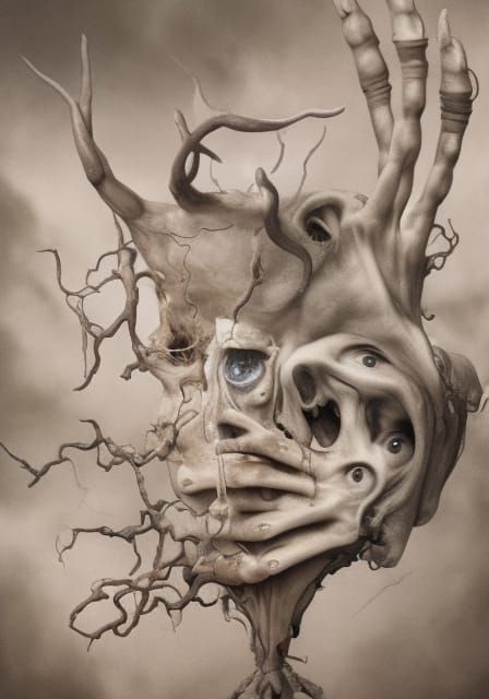 Chaotic Visions: A Dark and Disturbing Allegory