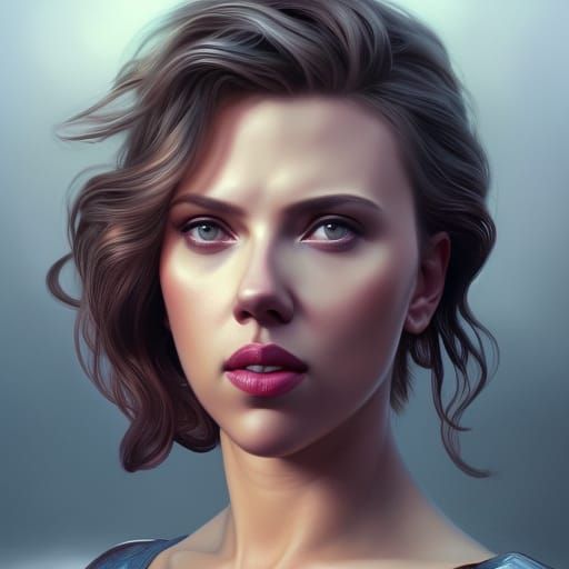 Detailed Portrait with Dynamic Lighting