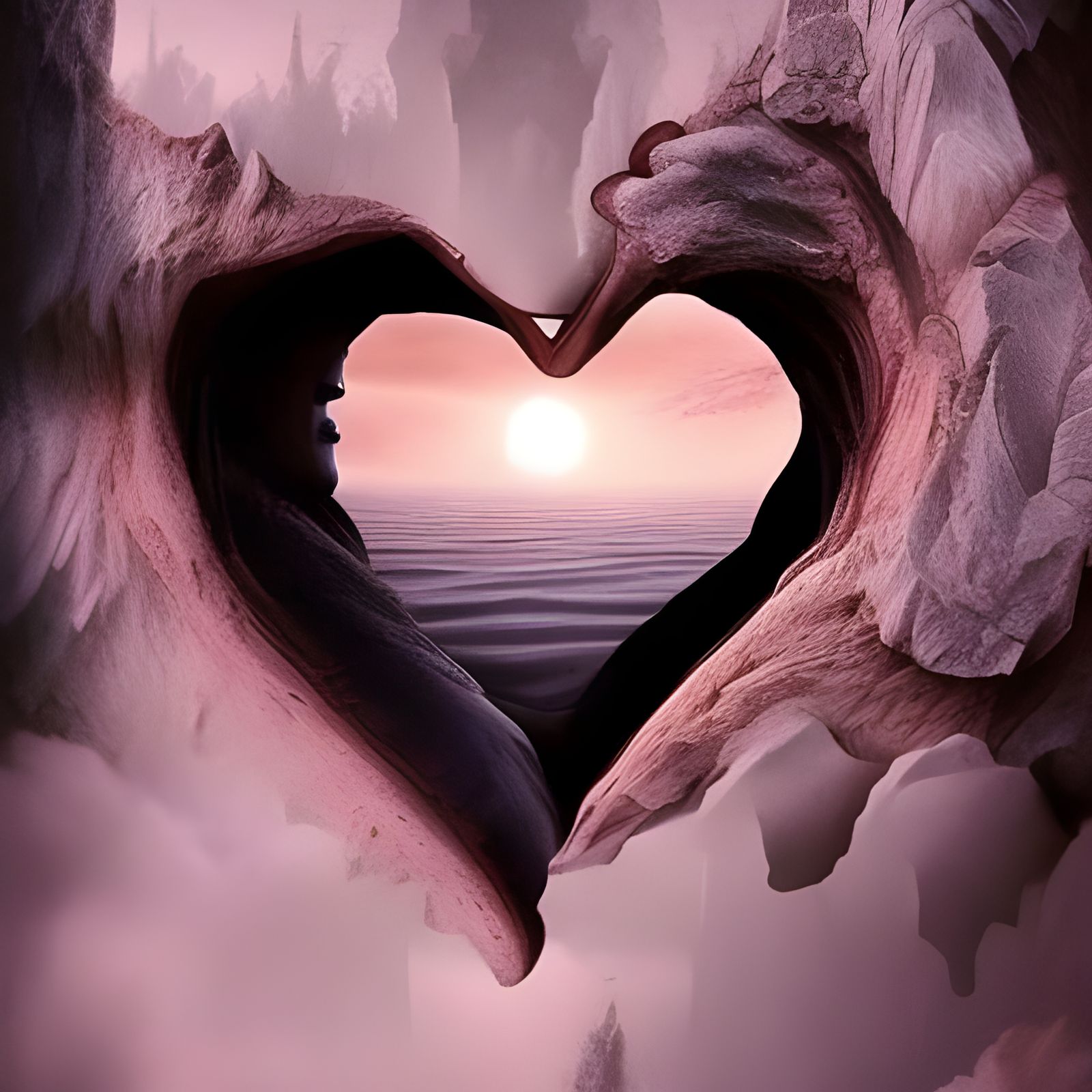 Dramatic Digital Painting: Declaration of Love