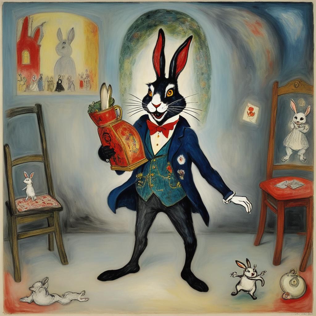 Hero Rabbit's Nightly Dance in Hell