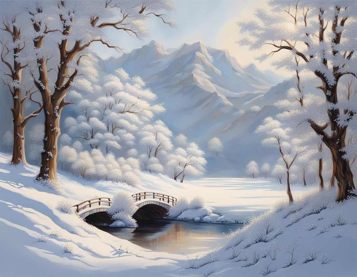 Landscape and Winter White Dreams