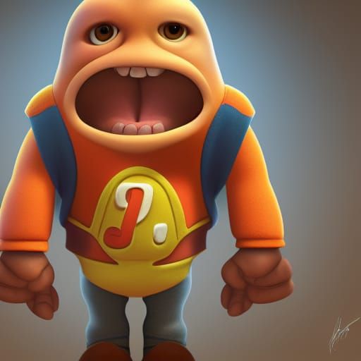 Desmond Drinias: Pixar-Style 3D Concept Art