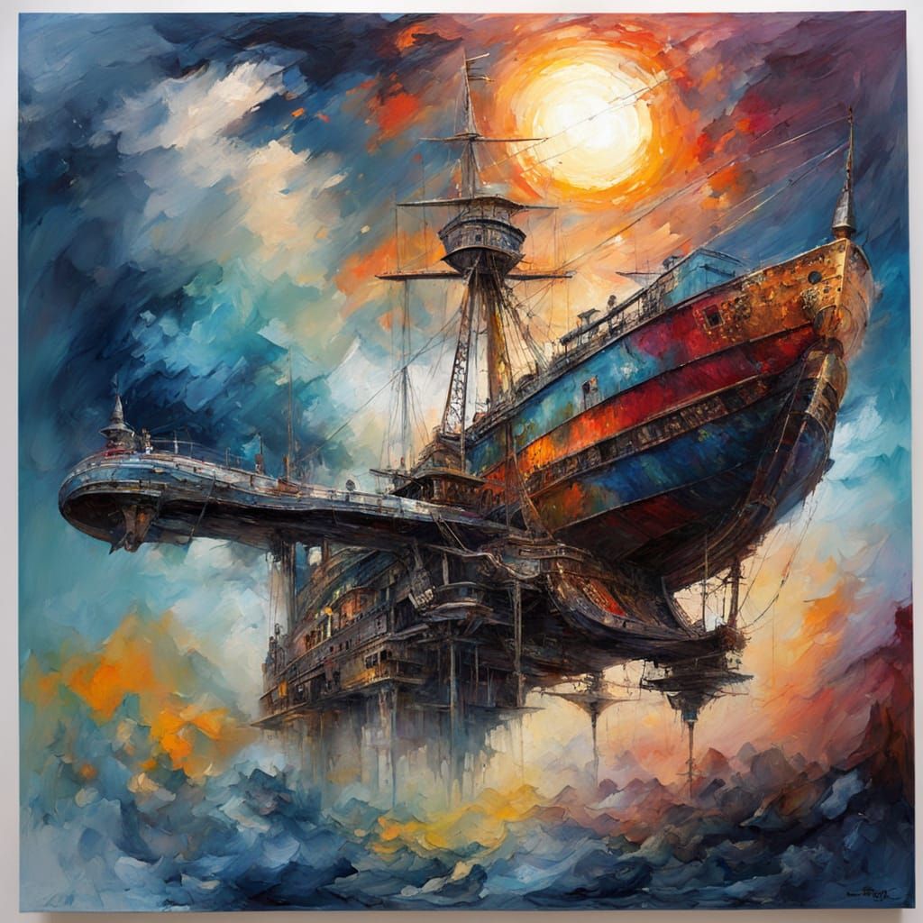 The airship