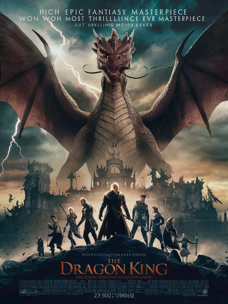 Movie Poster "The Dragon King"