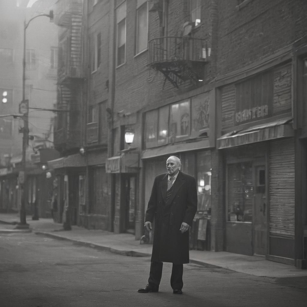 Cinematic Image of Bob Sherunkel in Ornate Style