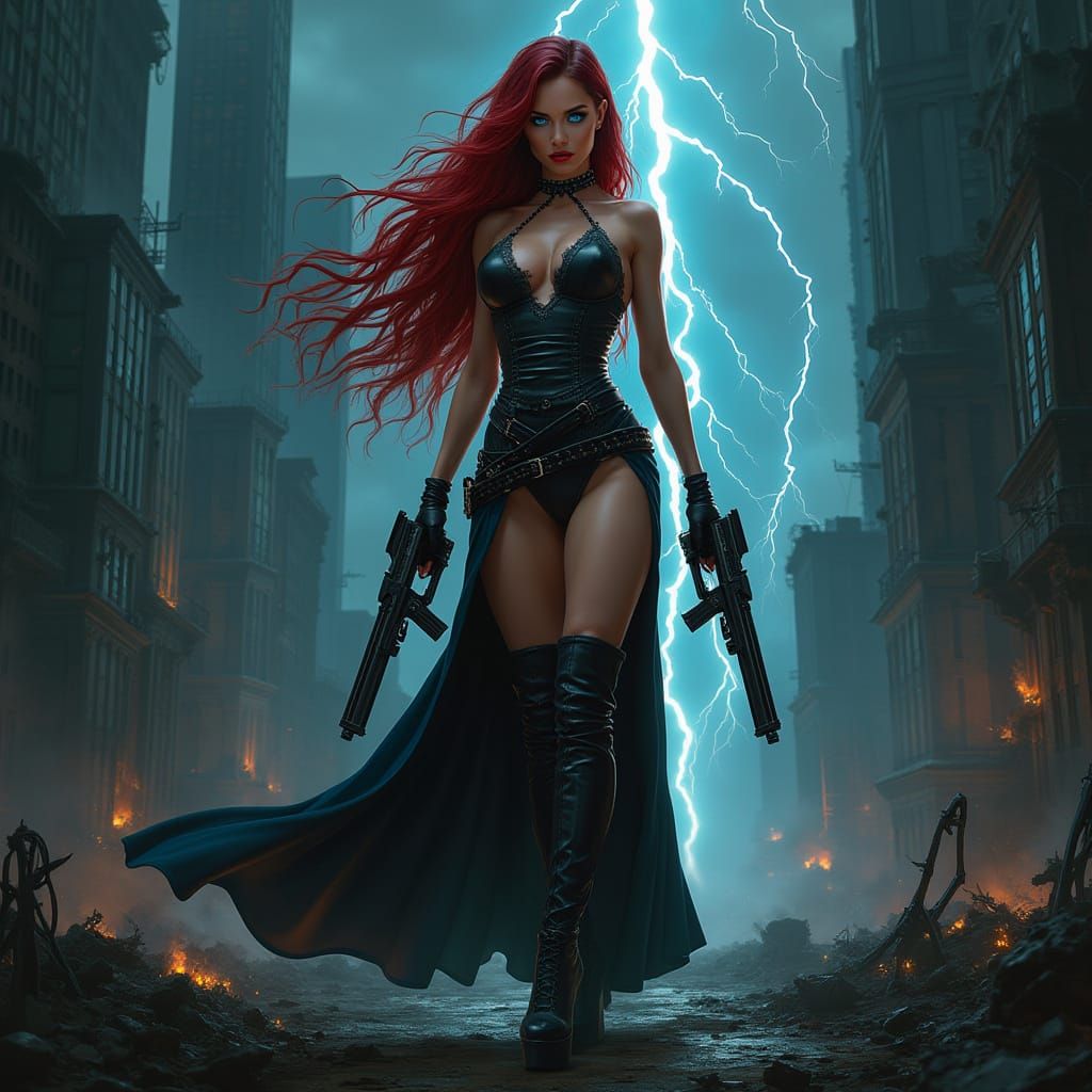 Post-Apocalyptic Warrior Goddess Reigns Supreme