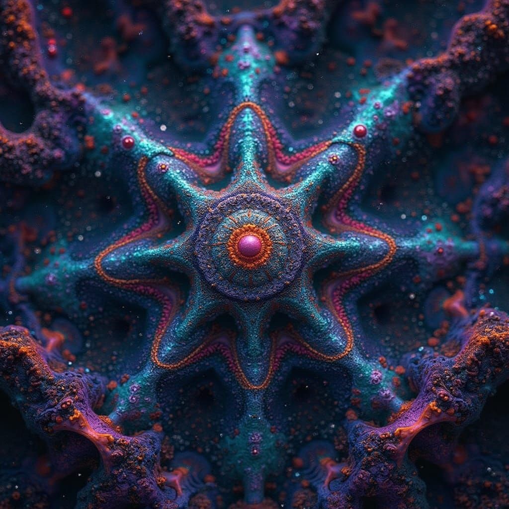 Vibrant Calabi–Yau Manifold in Iridescent Holographic Expans...