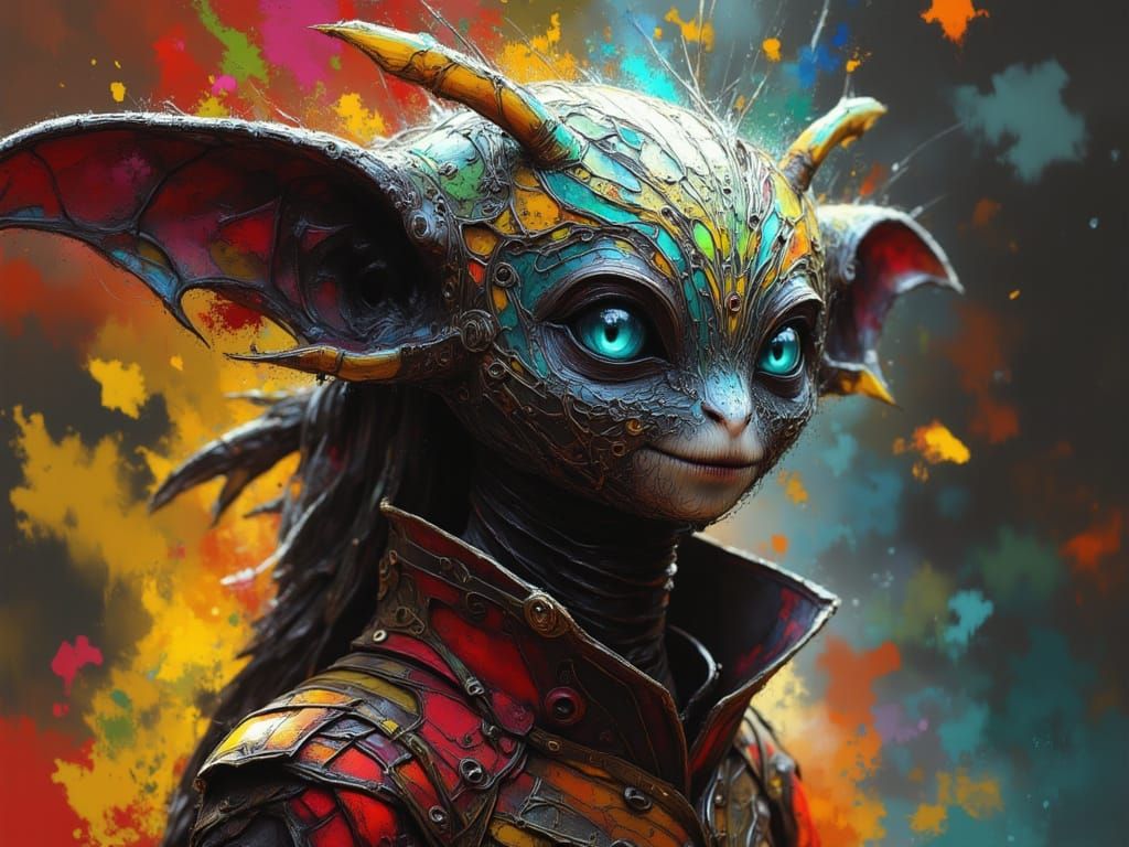 Friendly Aliens in Elegant Attire: Concept Art