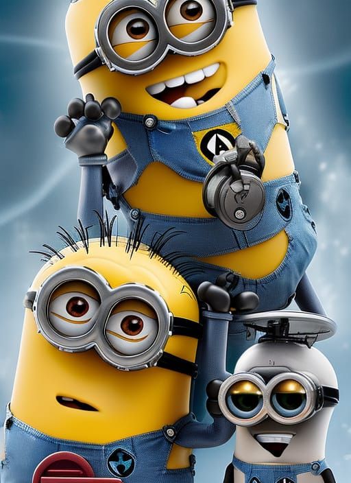 Minions Robot 2.0 Movie Poster