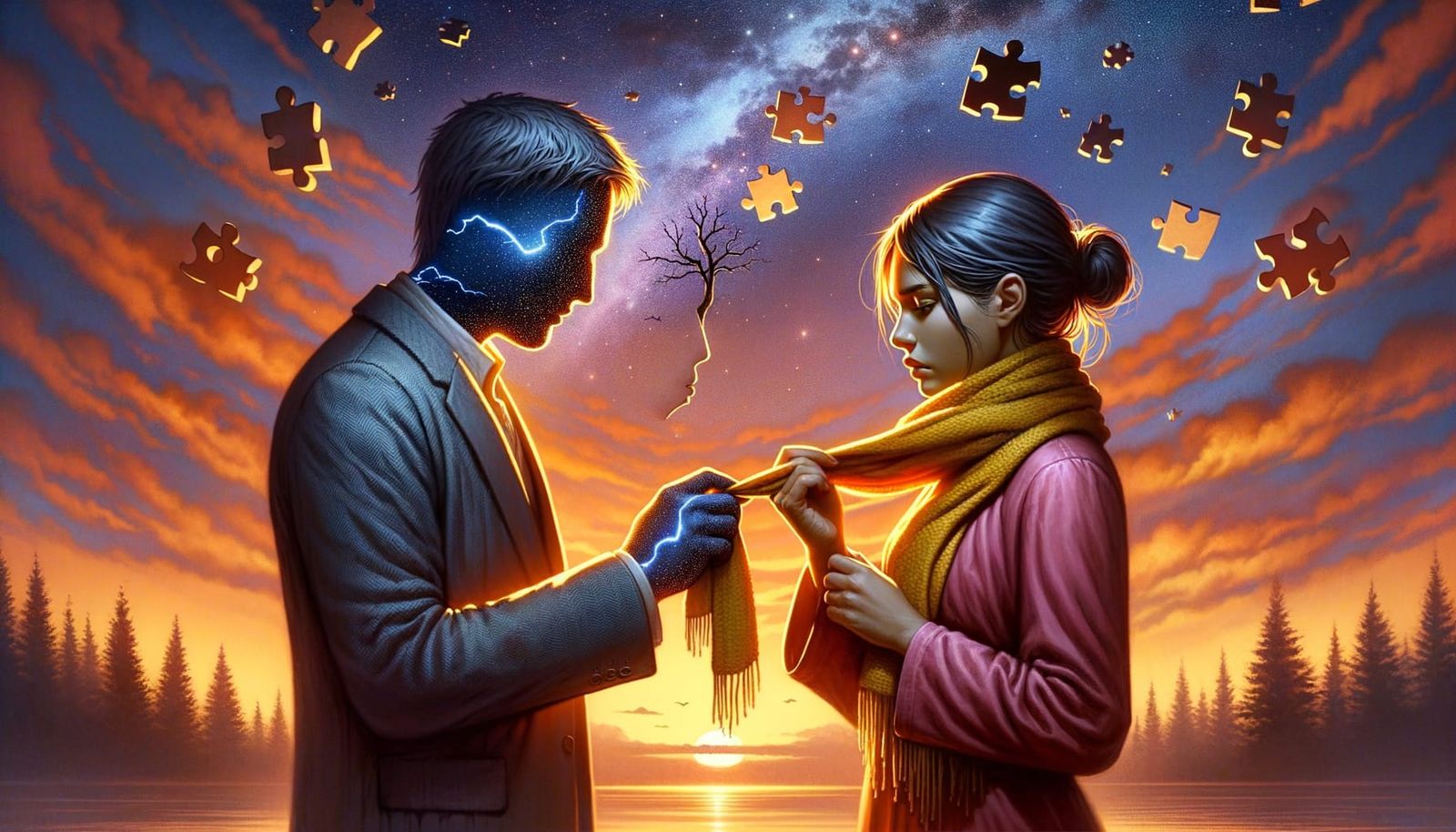 Star-Crossed Lovers on the Brink of Heartbreak