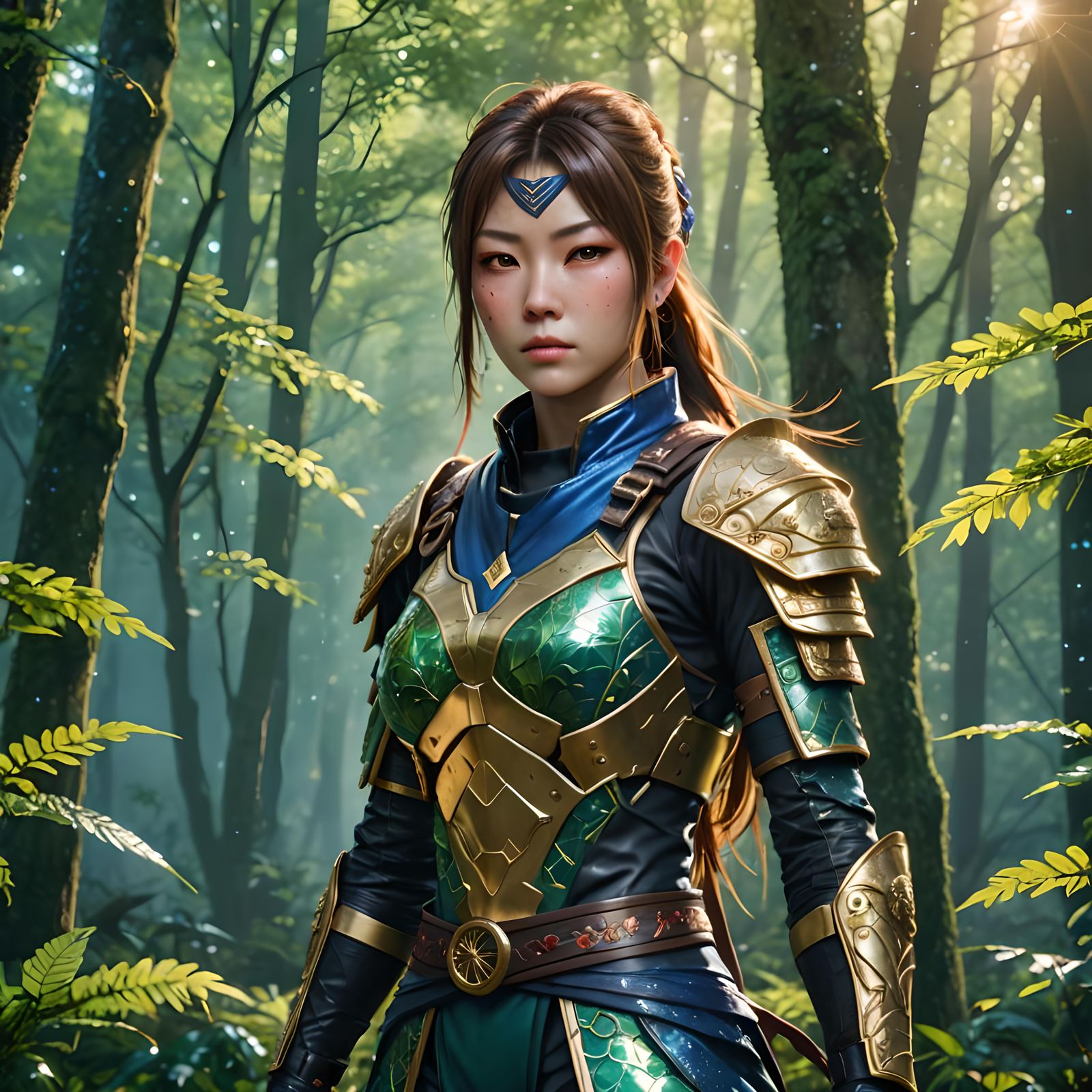 Hyperrealistic Kasumi from Dead or Alive