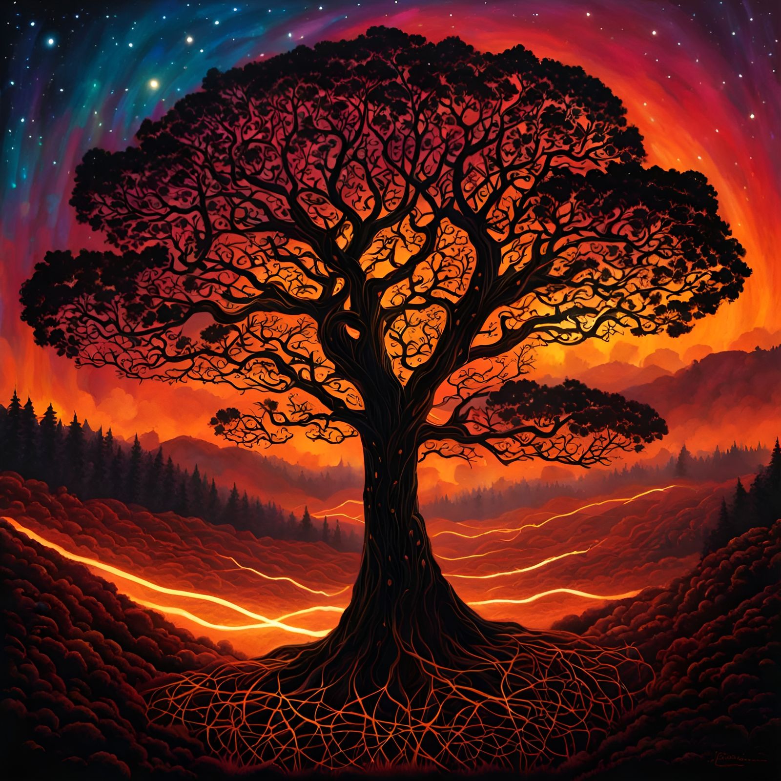 Interconnected Soul Tree