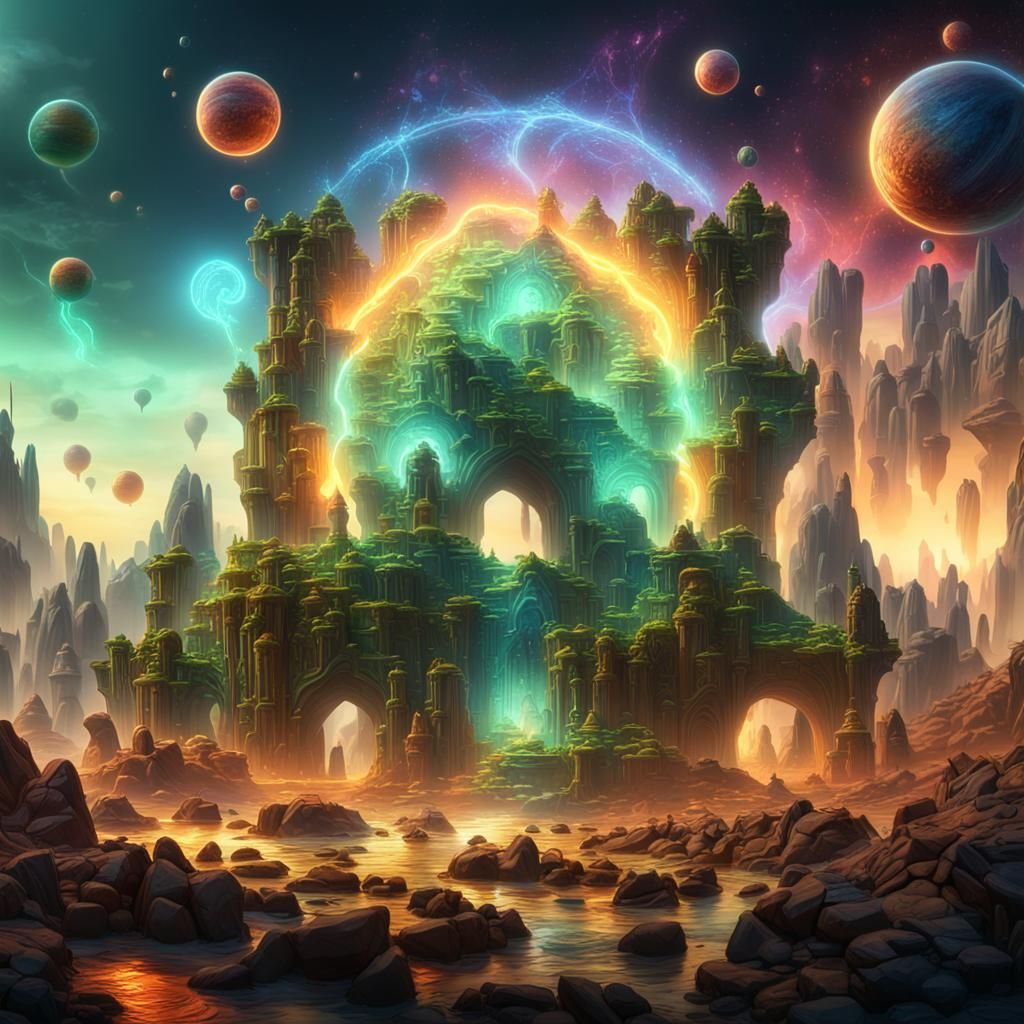 Magical Realm in Ultra-High Definition 3D