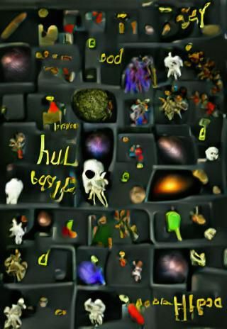 Fantasy RPG Game Skill Tab Interface