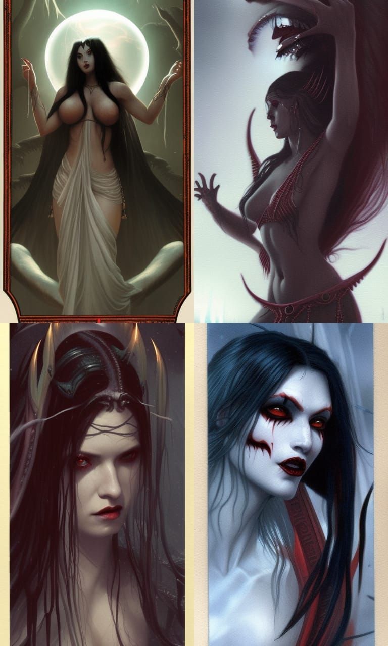 Vampire Goddess Naamah: Giant of Earth and Waters