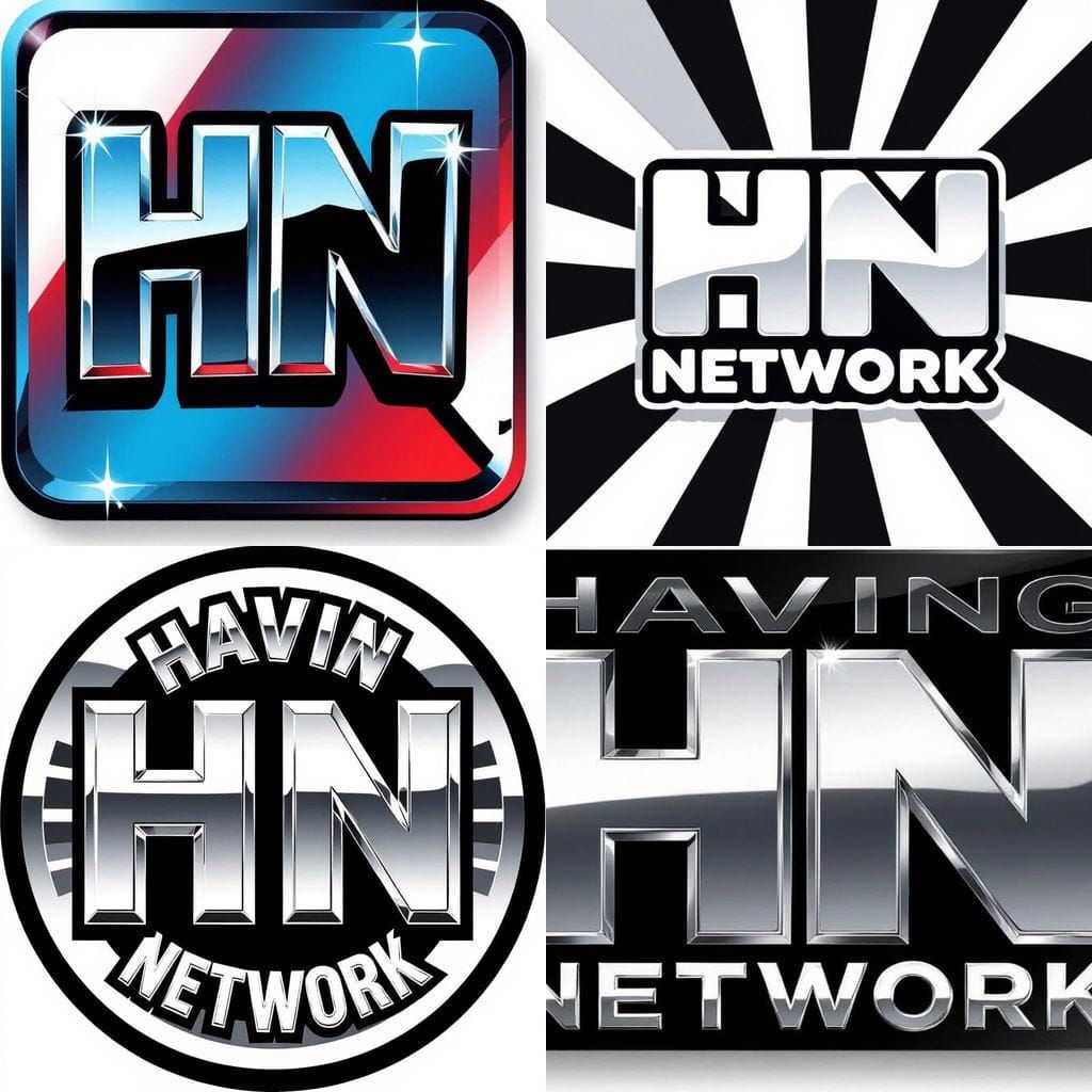 Havin Network Logo in Cartoon Network Style