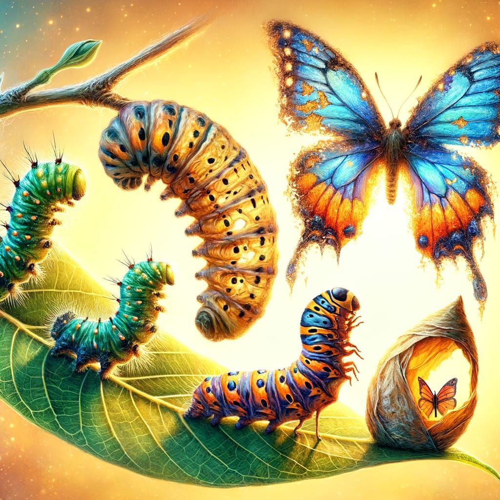 Surreal Double Exposure Oil Painting Captures Miraculous Met...