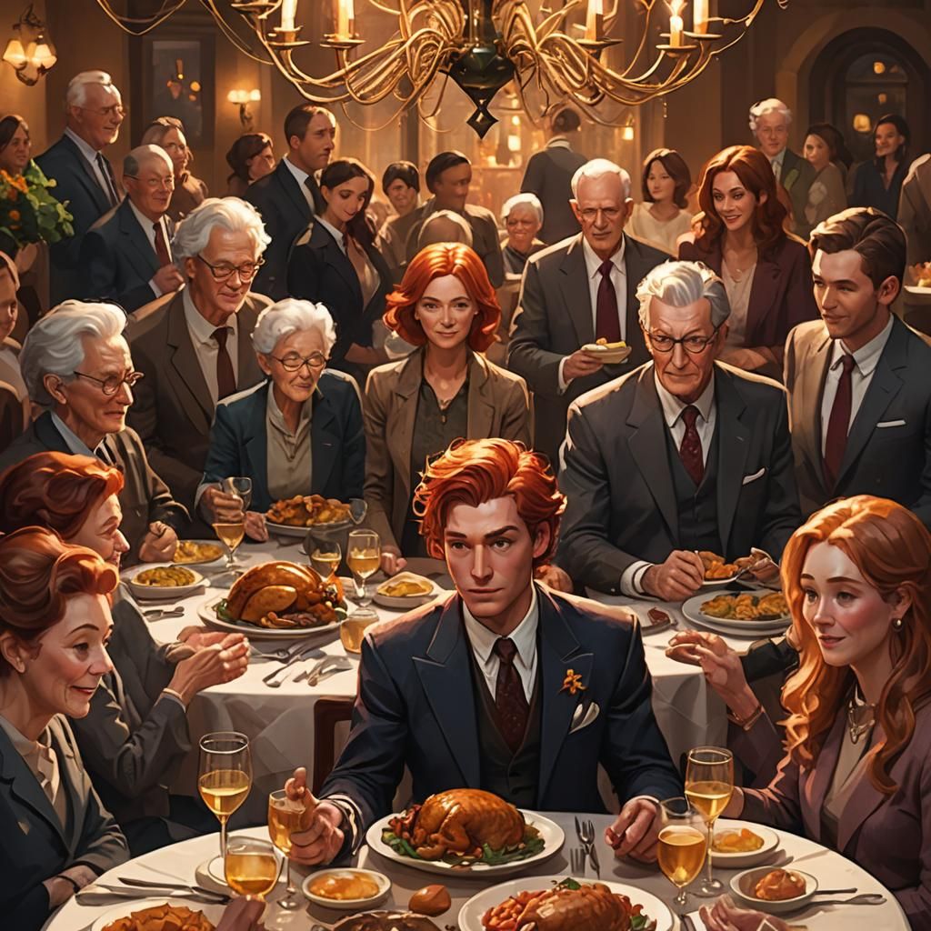 Spiderman's Thanksgiving Dinner: A Cozy Family Gathering