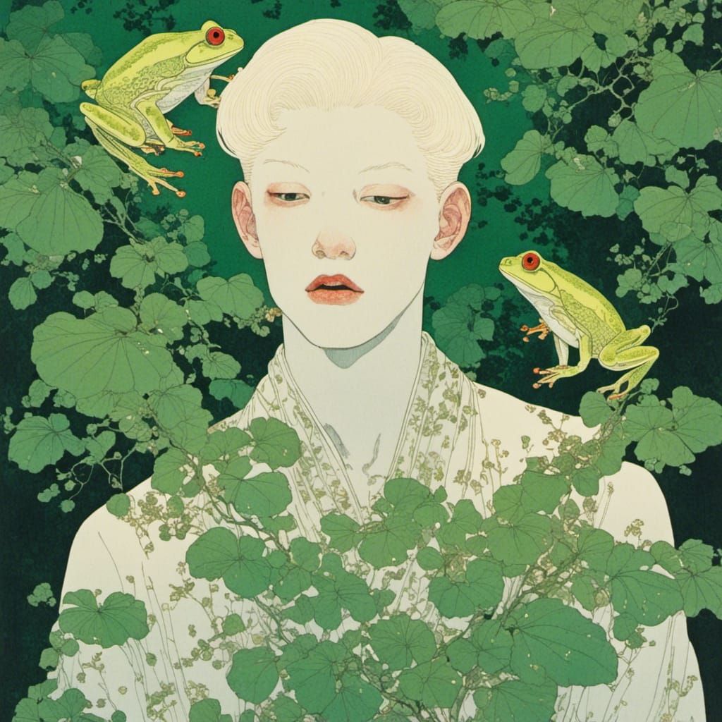 Frog Boy Portrait No 3
