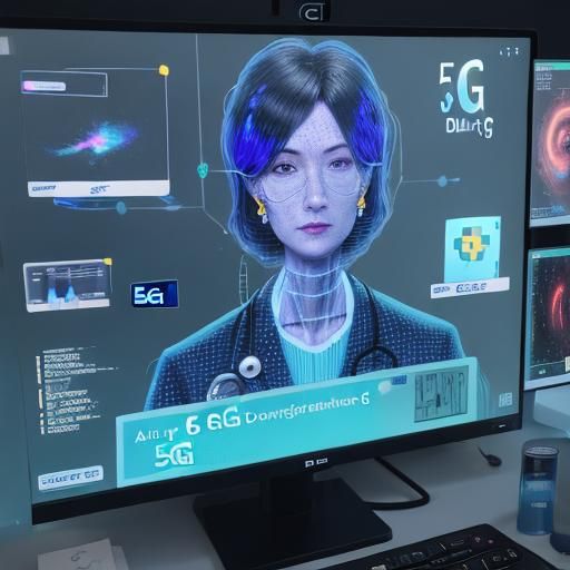 doctor, 5G, advanced medical equipment