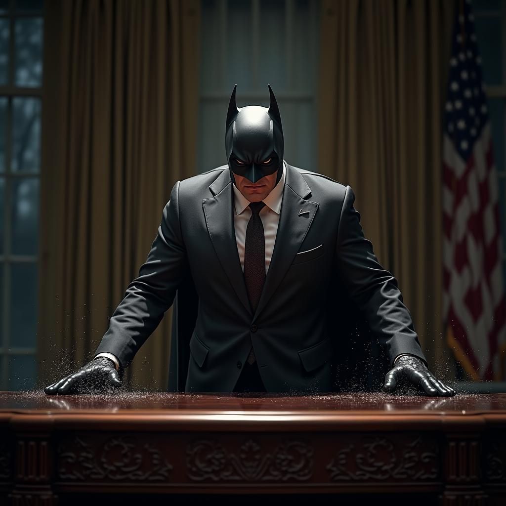 Batman as President: Dark Knight in the Oval Office