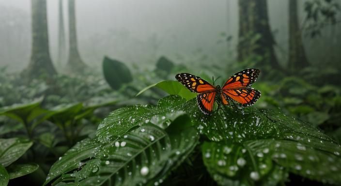 Misty Amazon Rainforest Morning: Professional Photography