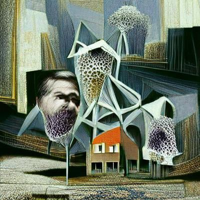 Radiolaria Structures Inspired by Architecture and Bacon