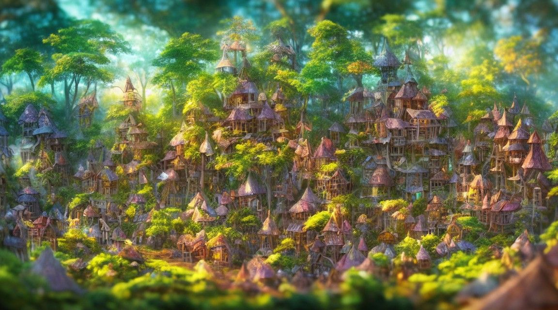Elven Treehouse-Village 02