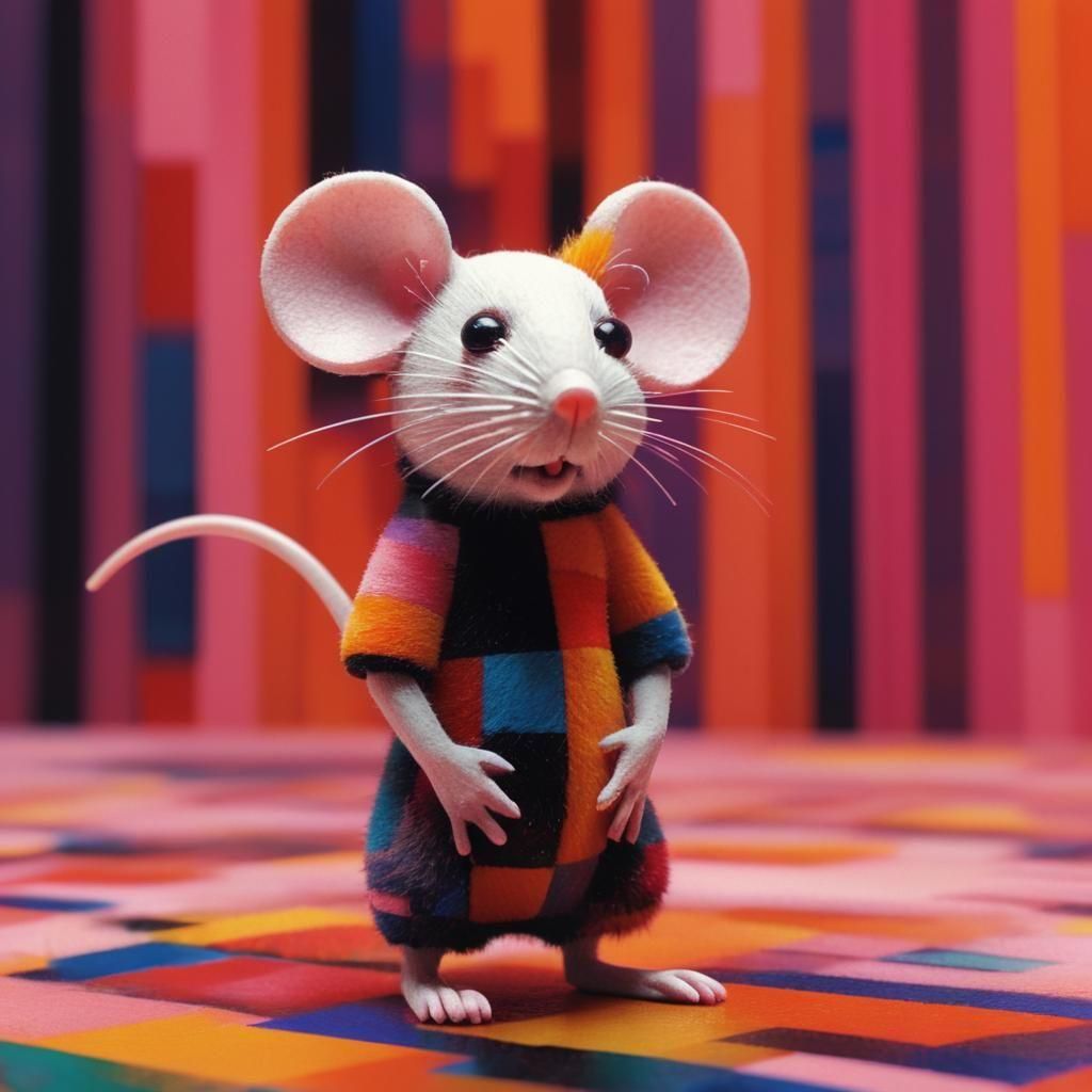 Now I'm a happy mouse again 🐭💗