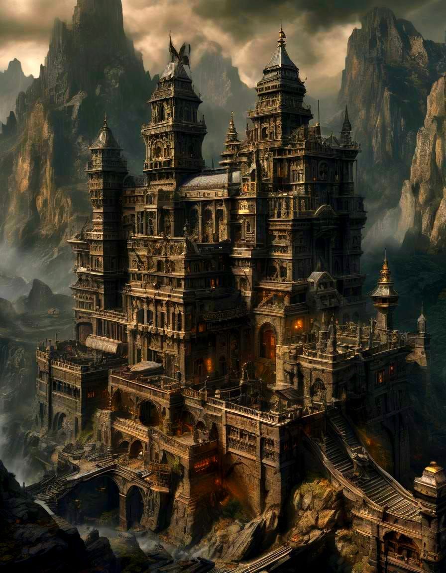 Grimdark Gothic Cathedral of the Imperium