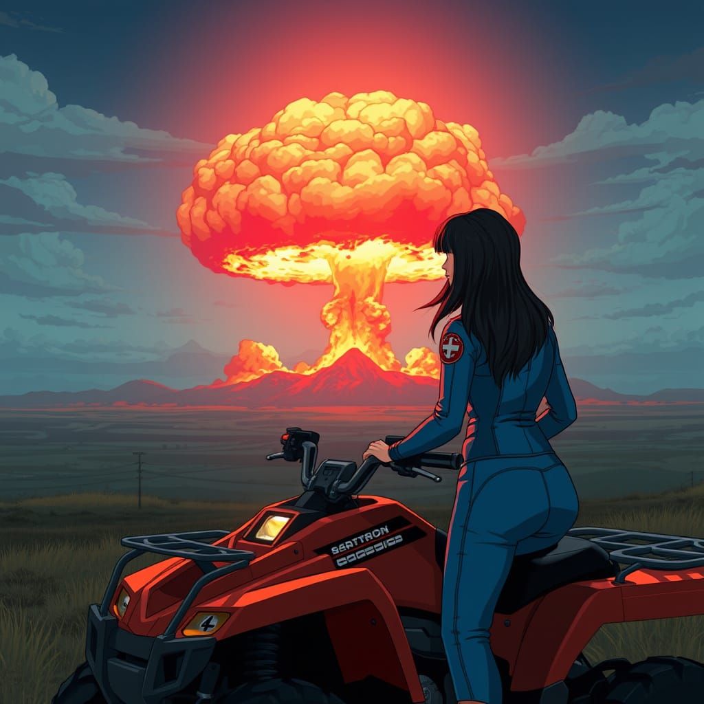 Vault Dweller Sees Nuclear Blast in Safety