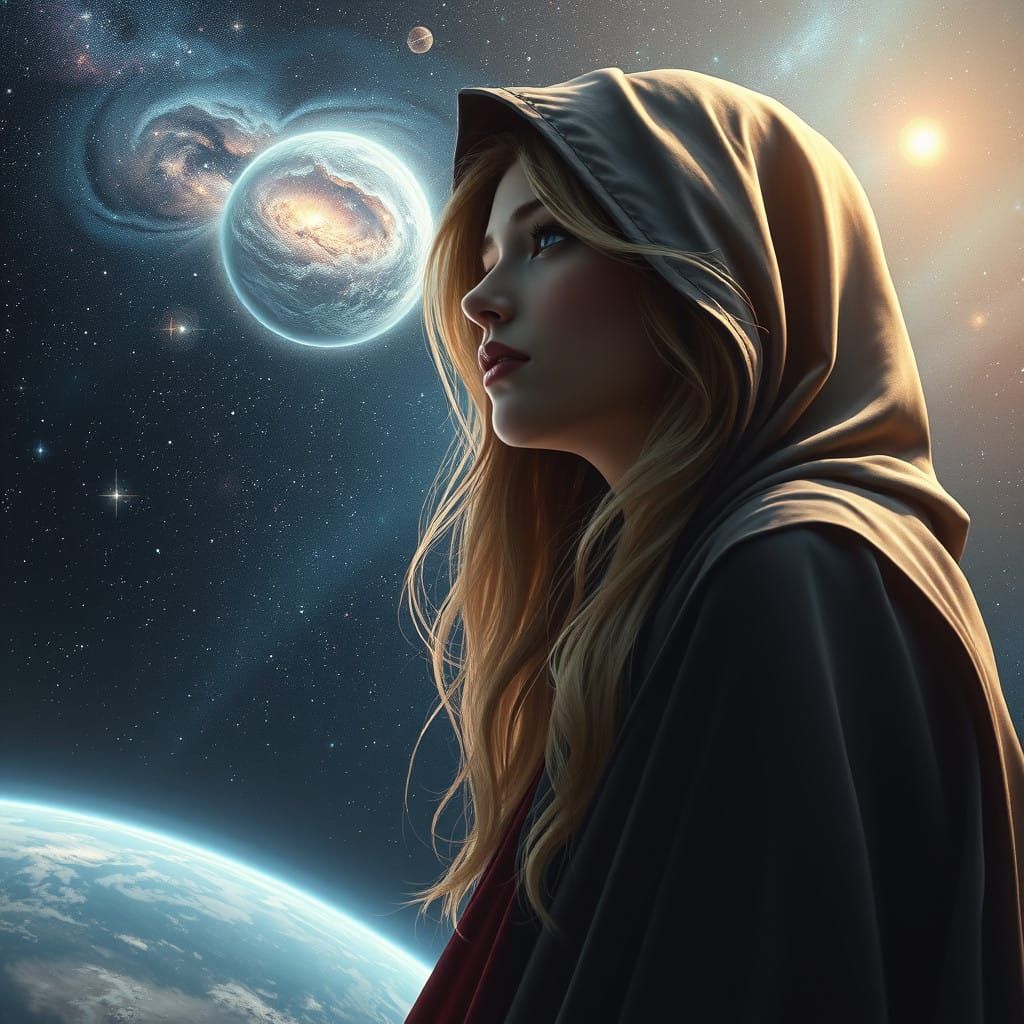 Ethereal Beauty in Celestial Hues