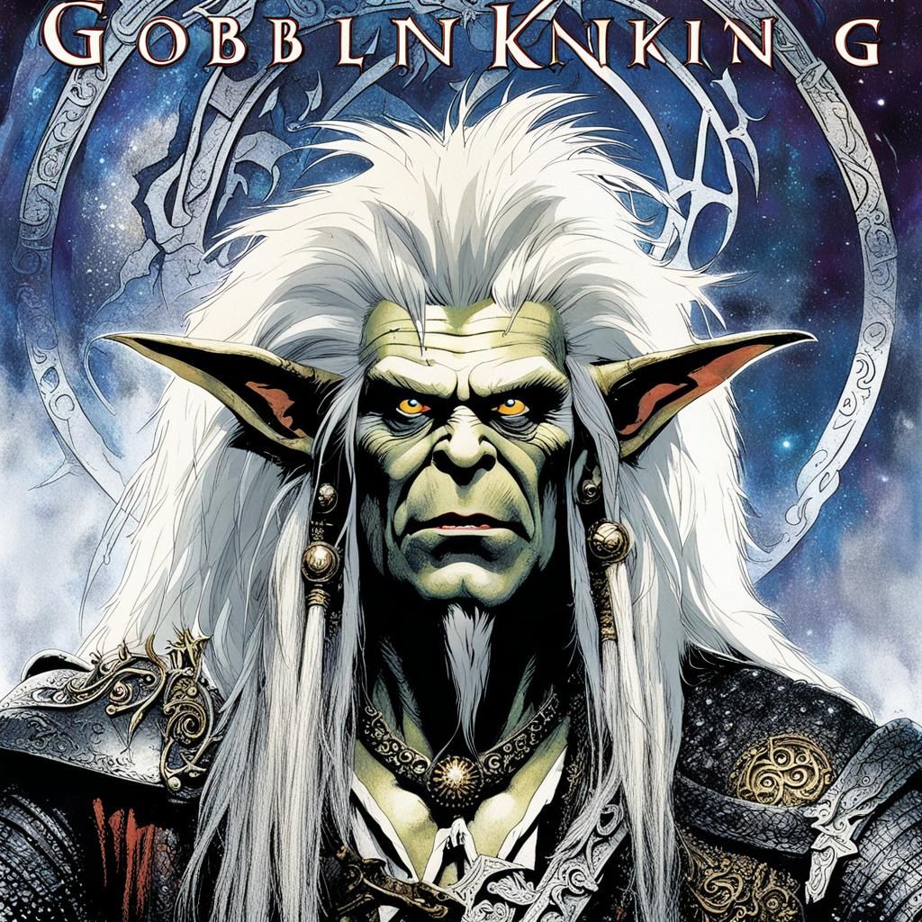 Goblin King Movie Poster Art