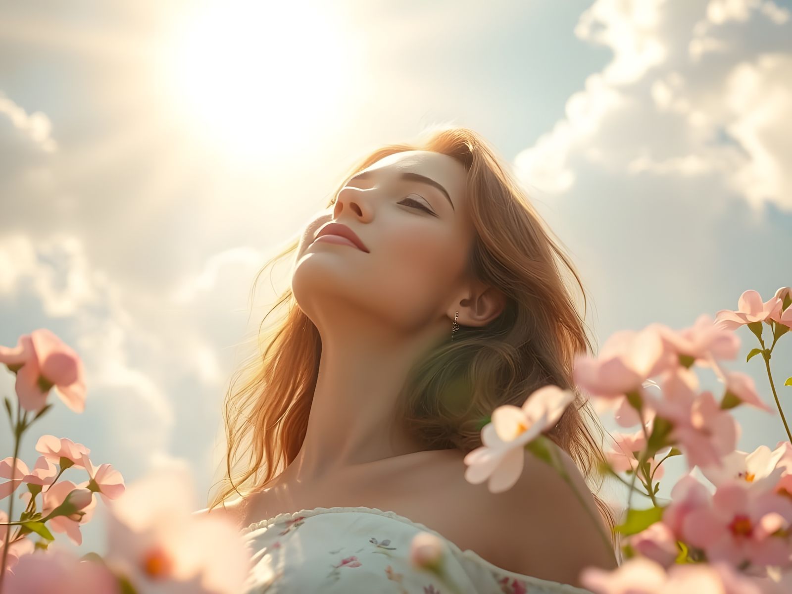 Soft Focus Divine Light in Blooming May