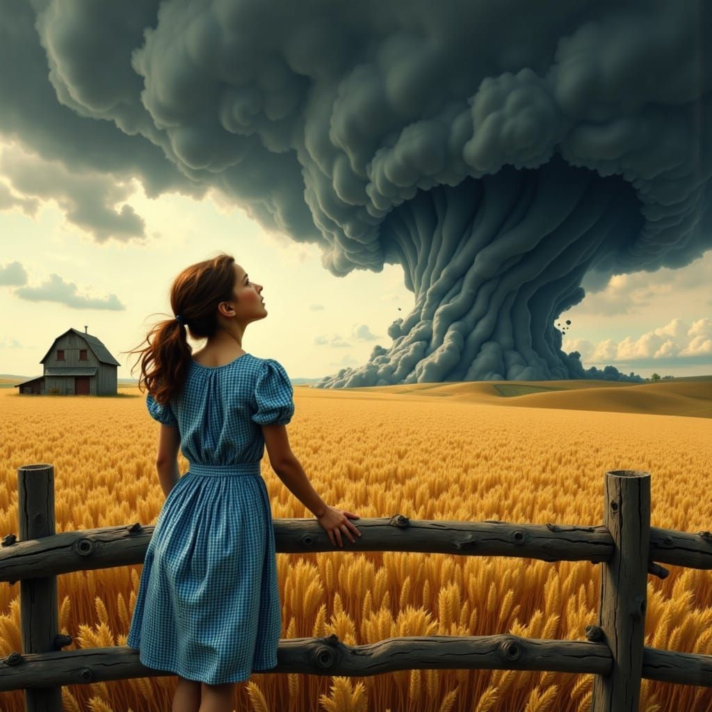 Dorothy's Hopeful Lullaby in a Turbulent Sky, in Timeless Re...