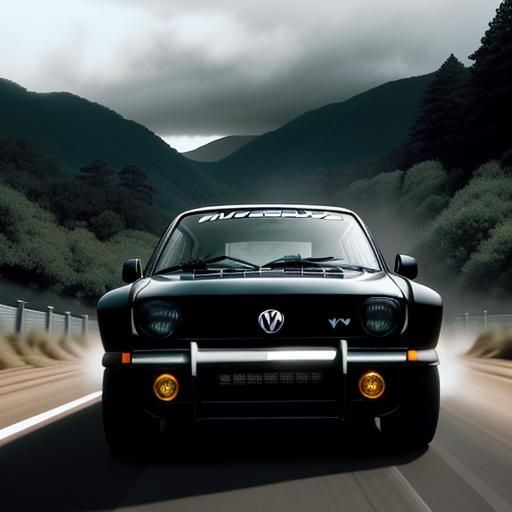 Vw polo rn4 group race rally car