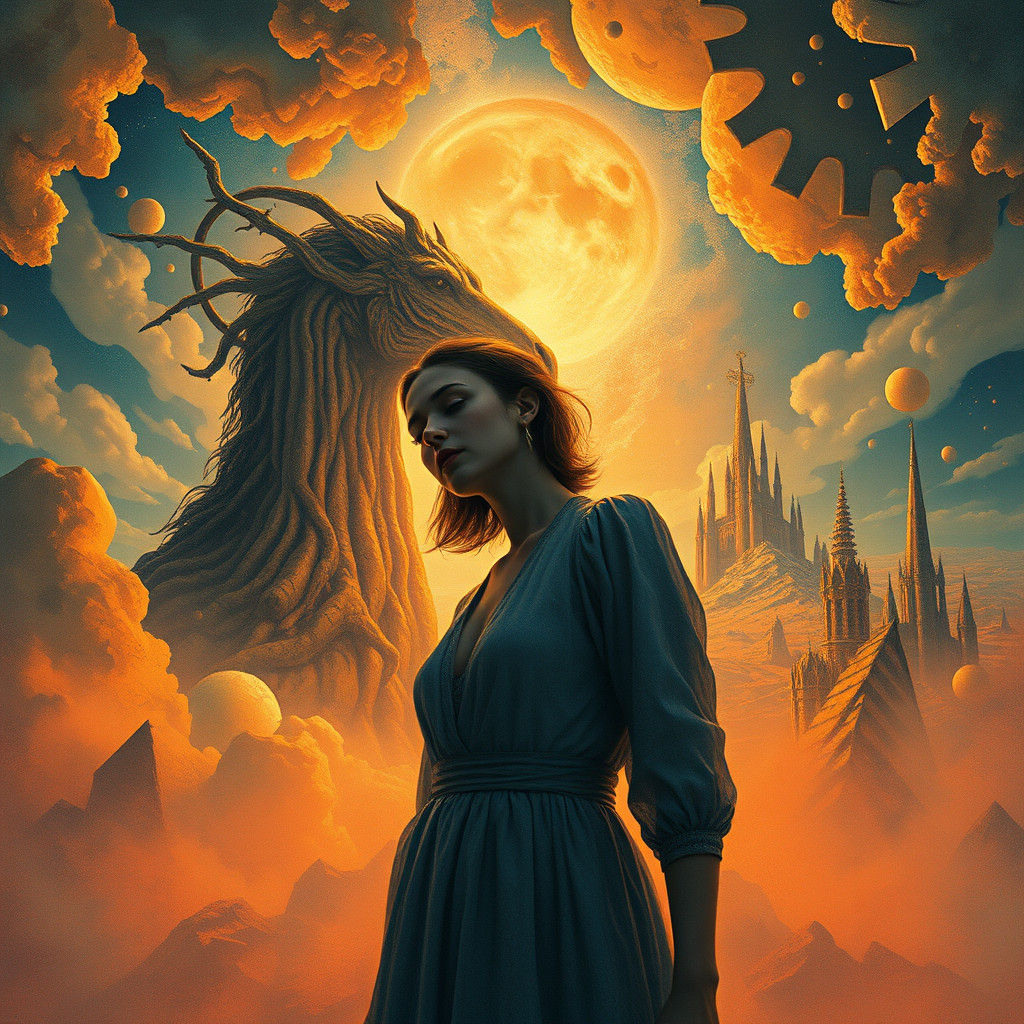 Woman's Dreamlike World in Mystical Realism