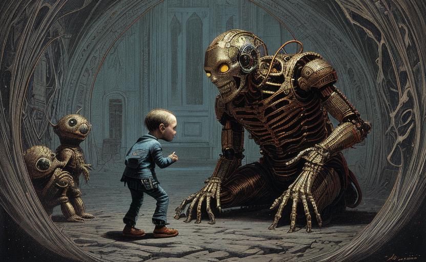 Don't be afraid of the artificial intelligence, Little Buddy...