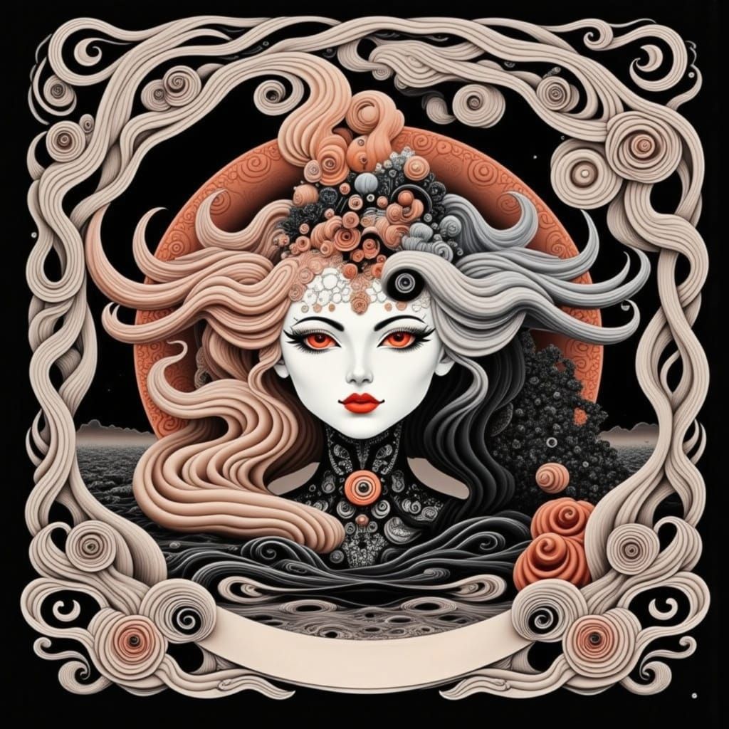 Whimsical Wonderland: Mad Hatter and Alice in Cinnamon Swirl...