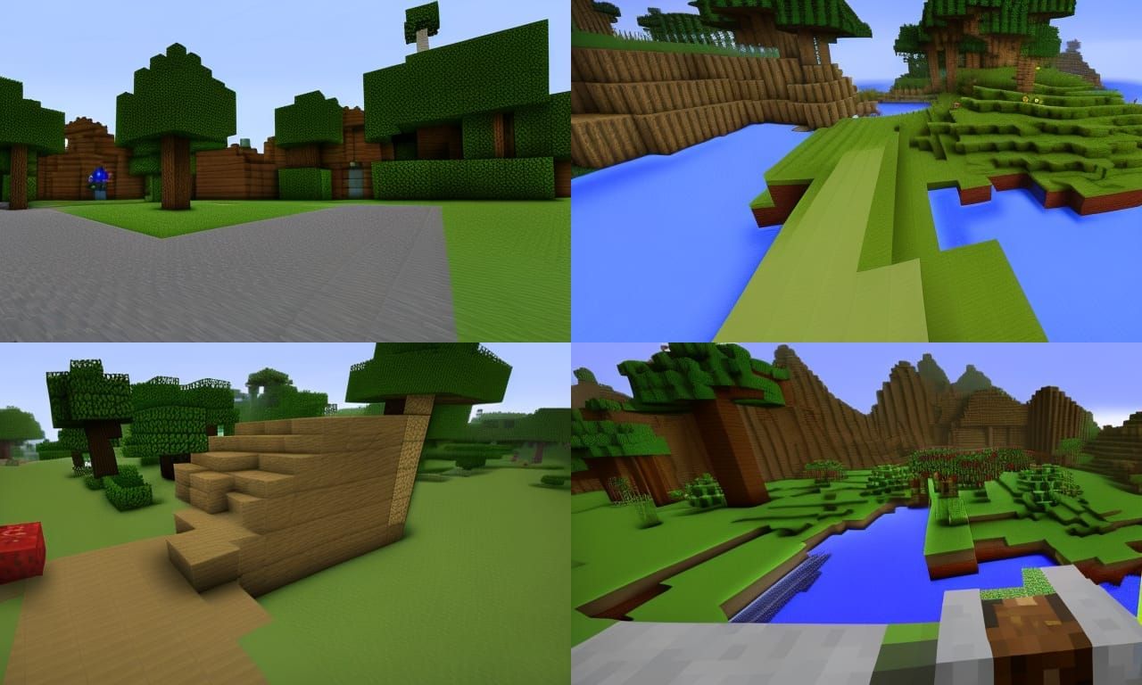 Minecraft Game Screenshot