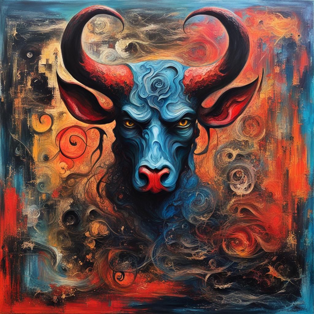 Abstract Devil in Poetry, Art, and Music