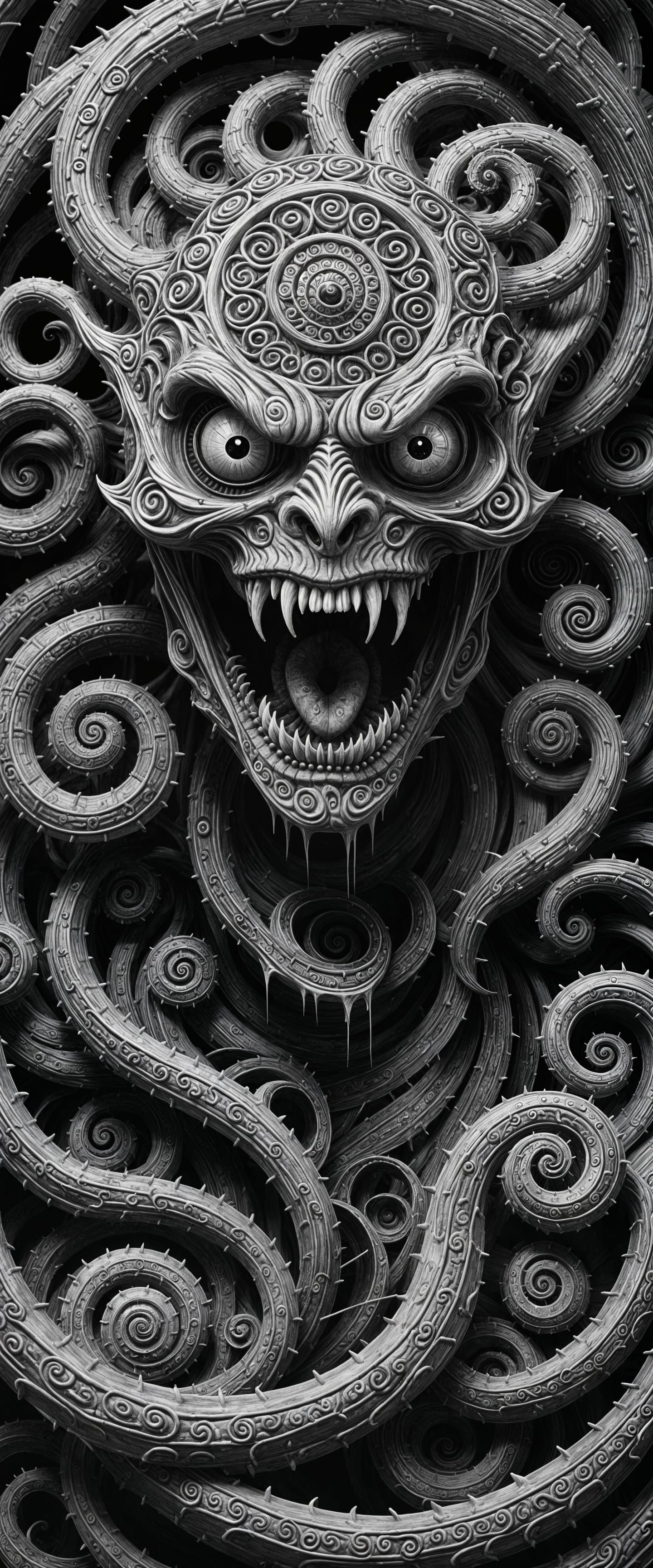 Eternal Black Spiral Horror