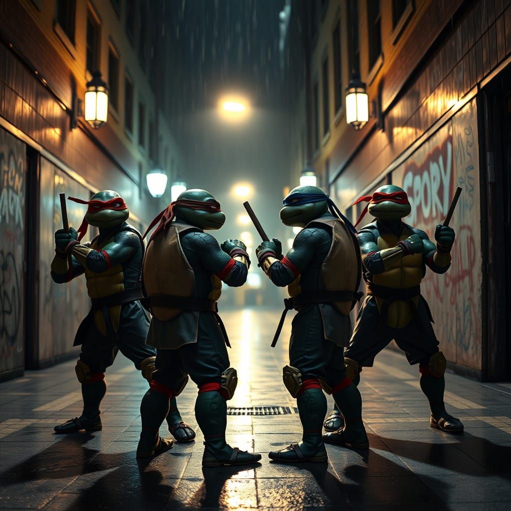 Heroes in the Shadows: Cobra Kai Ninja Turtles