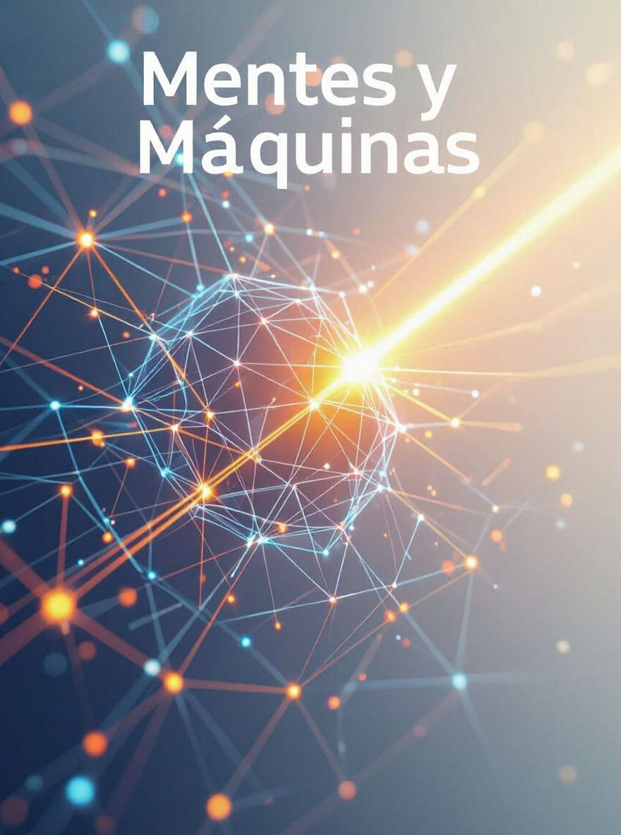 AI Network: Abstract Geometric Art with Glowing Lines