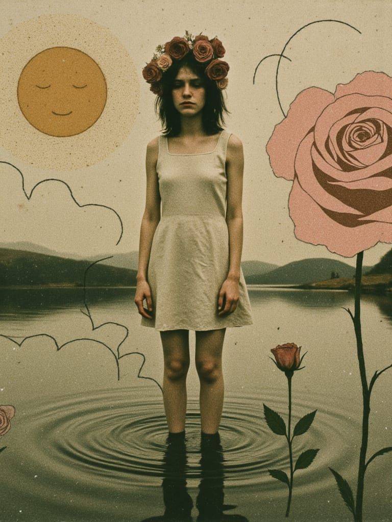 Dead Woman in Tarn: Art Deco Gothic & Retro-Futuristic