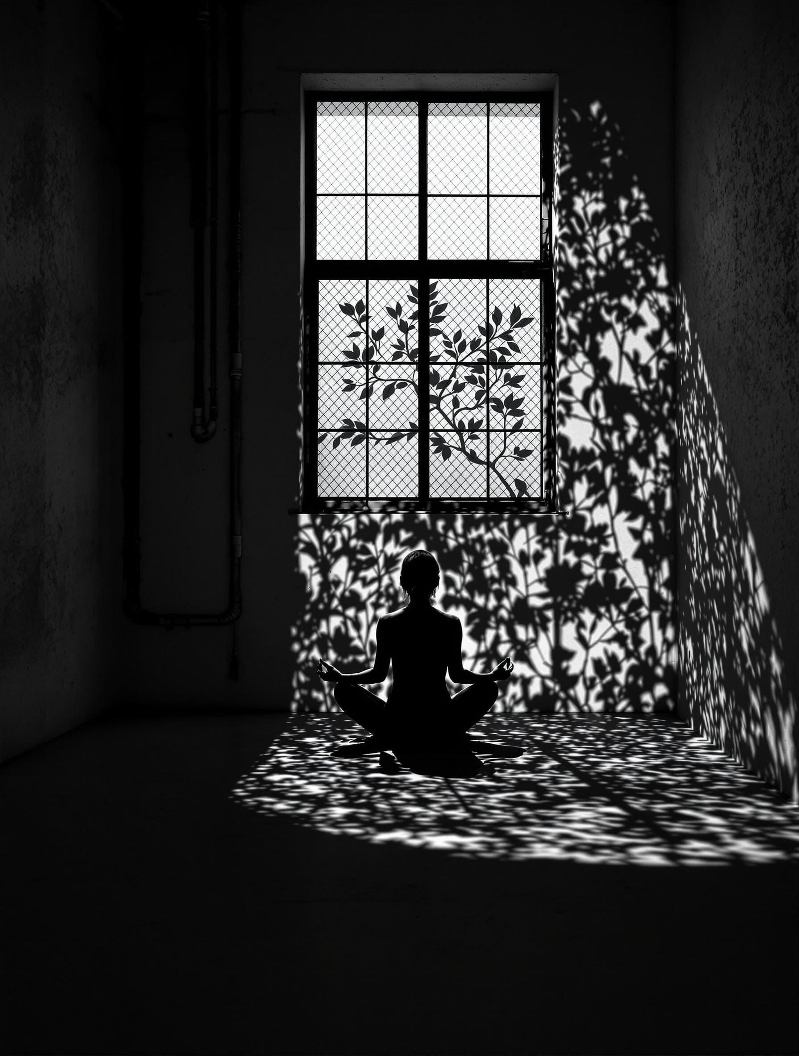 Shadows Bloom in a Brutal Room