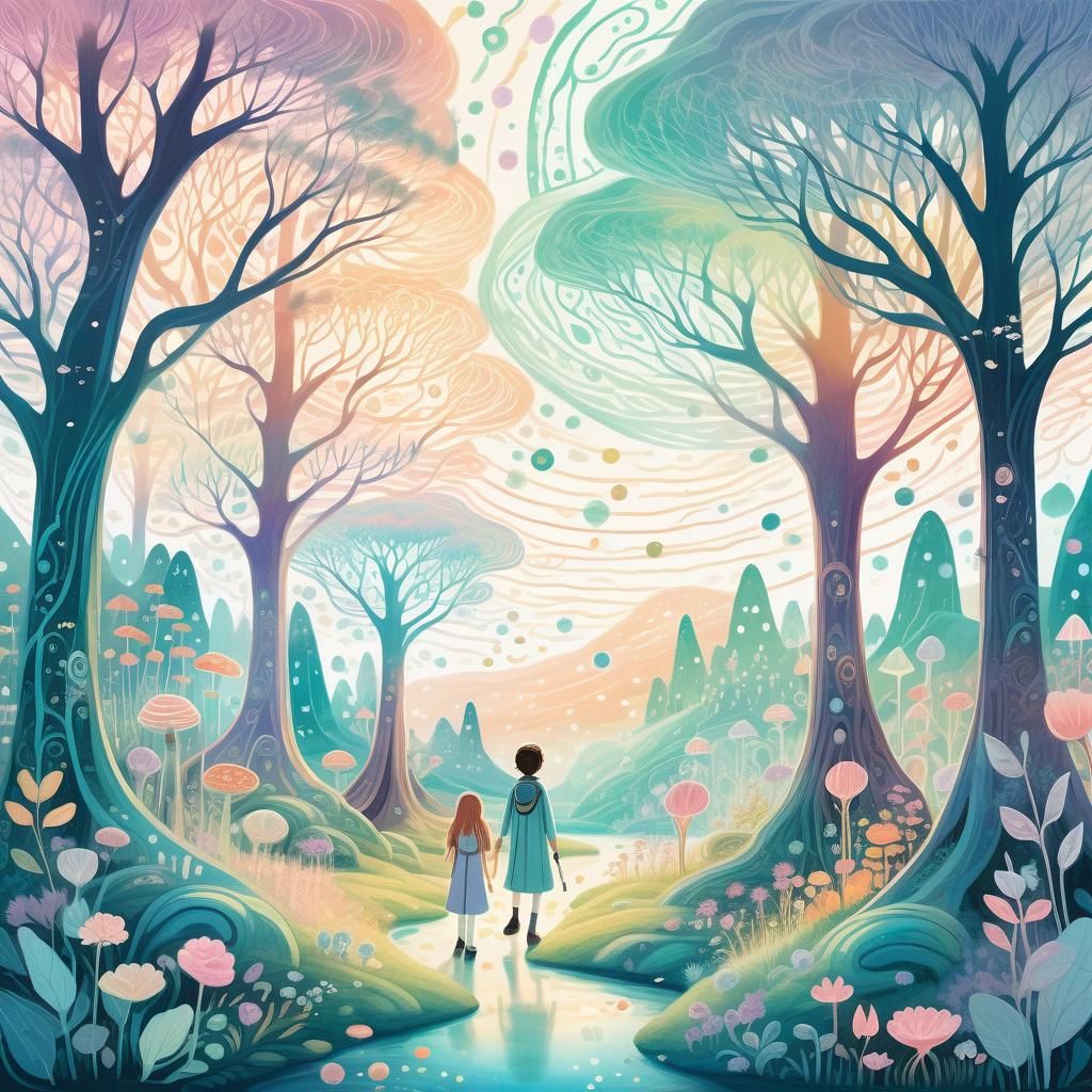 Magical World Exploration by Aliens and Elves